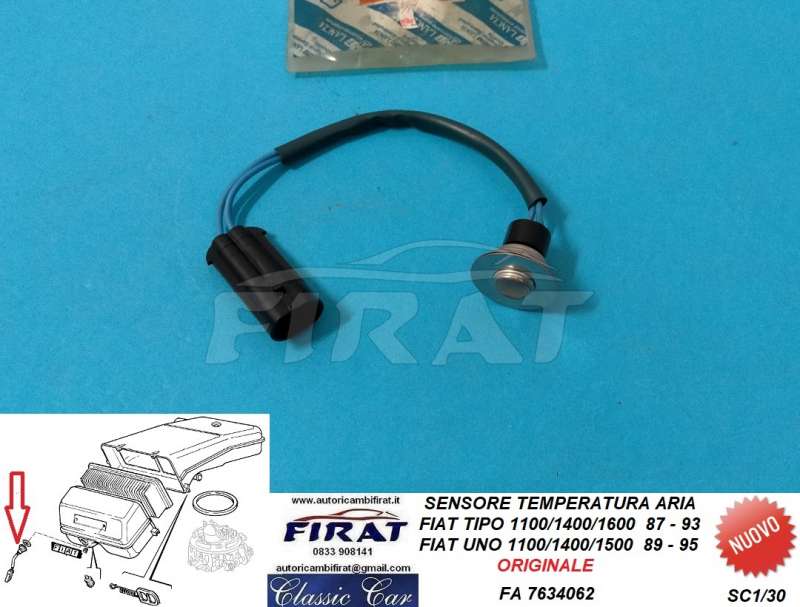 SENSORE TEMPERATURA ARIA FIAT TIPO - UNO (7634062)
